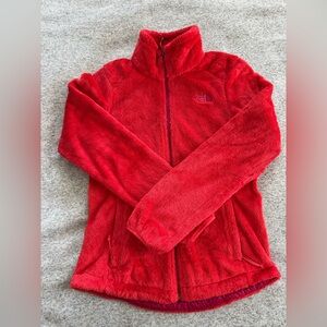 Like New The North Face Osito sherpa jacket red women’s small polar fleece